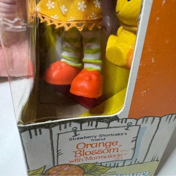 Vintage Strawberry Shortcake Friend Doll, Orange Blossom w